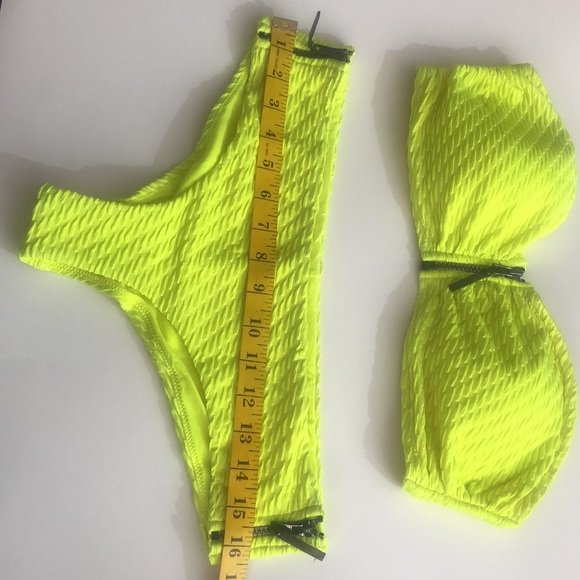 Neon swimsuit. Size L . Perfect condition - Picture 3 of 5